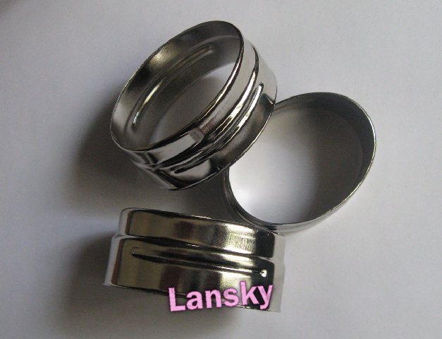 Oval Ring Nickel Plated